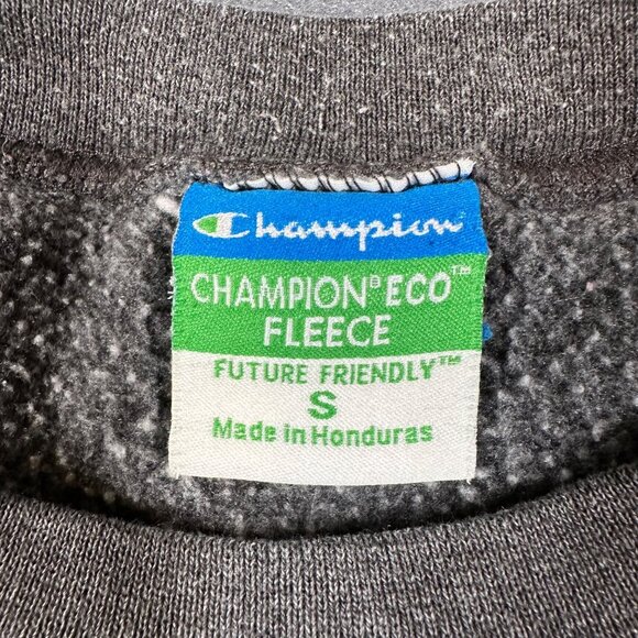 Champion Unisex Small Gray Eco Fleece Raider Life Pullover Sweatshirt - Picture 5 of 7
